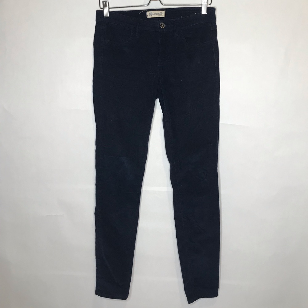 Madewell Blue Corduroy Skinny Jeans 26 x 32